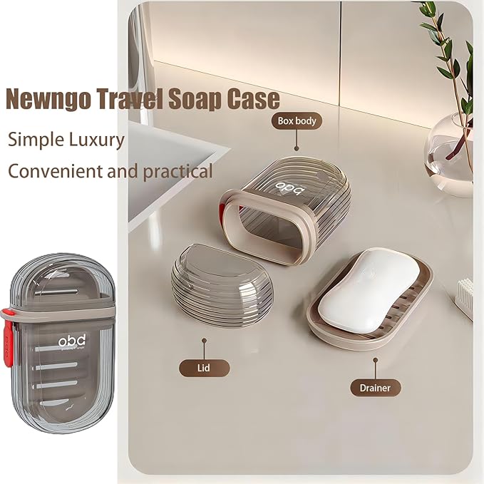 AURAessentials Portable Travel Soap Case