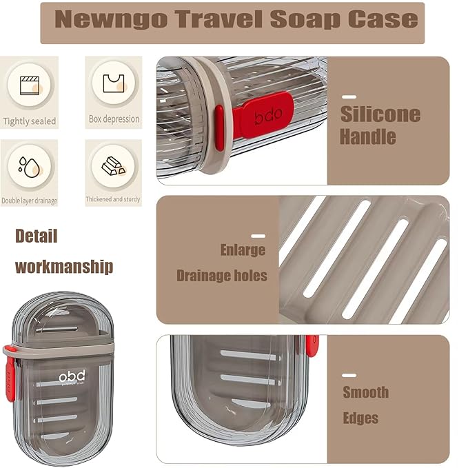 AURAessentials Portable Travel Soap Case